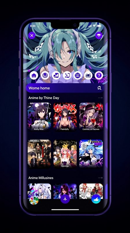 樱花漫画APP - 首页 樱花漫画APP首页界面
